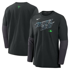 Tampa Bay Rays Nike 2025 City Connect Authentic Collection Player Dri-FIT Lightweight Pullover - MLB Pullover