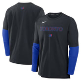 Toronto Blue Jays Nike 2025 City Connect Authentic Collection Player Dri-FIT Lightweight Pullover - MLB Pullover