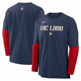 Cleveland Guardians Nike 2025 City Connect Authentic Collection Player Dri-FIT Lightweight Pullover - MLB Pullover