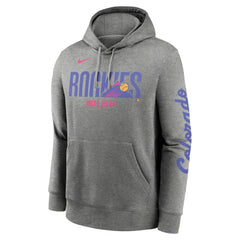 Colorado Rockies Nike 2025 City Connect French Terry Club Fleece Pullover Hoodie - MLB Hoodies