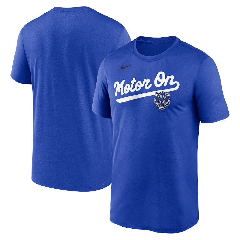 Detroit Tigers Nike City Connect Team Phrase Script Legend Performance T-Shirt - MLB T-shirts