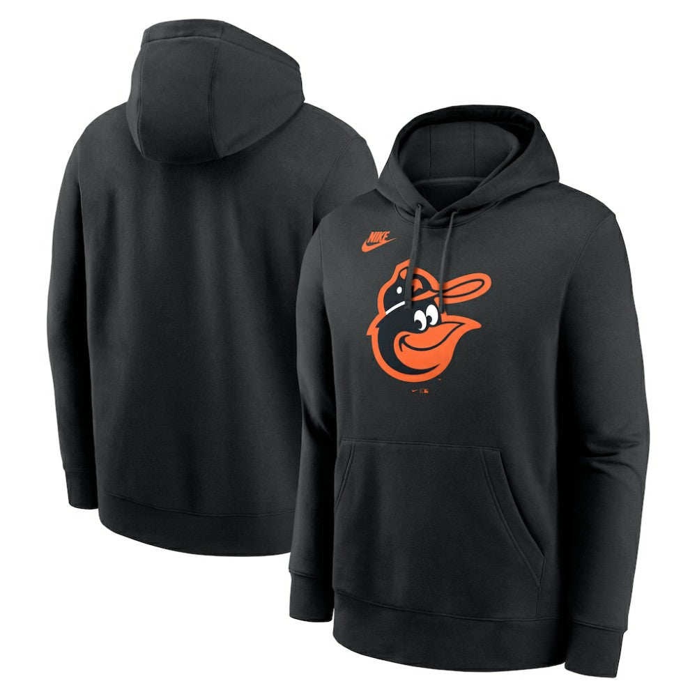 Baltimore Orioles Nike Cooperstown Collection Logo Club Hoodie - MLB Hoodies