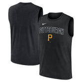Pittsburgh Pirates Nike Knockout Dri-FIT Muscle Tank Top - MLB Tanks