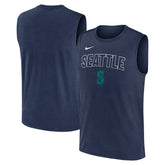 Seattle Mariners Nike Knockout Dri-FIT Muscle Tank Top - MLB Tanks