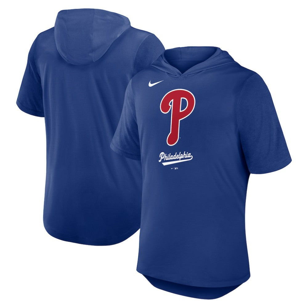 Philadelphia Phillies Nike Tri-Blend Hoodie T-Shirt - MLB Hoodies