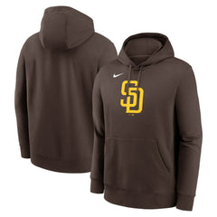 San Diego Padres Nike Logo Club Fleece Hoodie - MLB Hoodies
