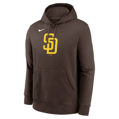 San Diego Padres Nike Logo Club Fleece Hoodie - MLB Hoodies