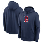 Boston Red Sox Nike Logo Club Fleece Hoodie - MLB Hoodies