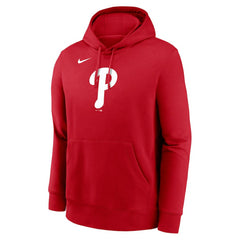 Philadelphia Phillies Nike Logo Club Fleece Hoodie - MLB Hoodies