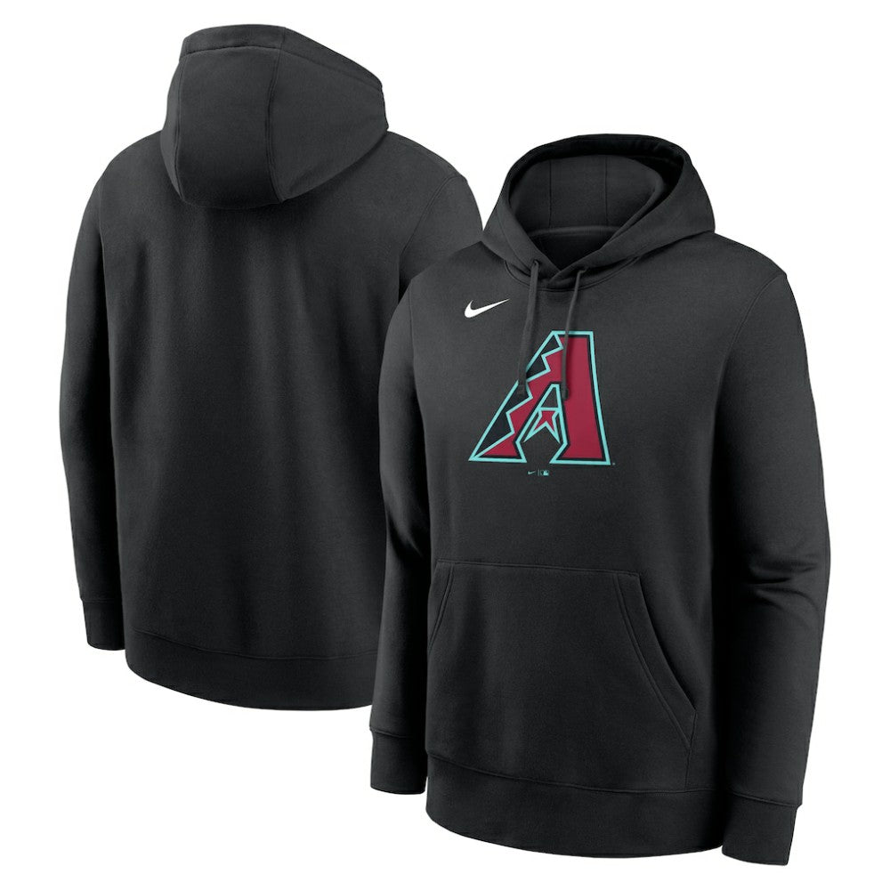 Arizona Diamondbacks Nike Logo Club Fleece Hoodie - MLB Hoodies