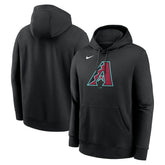Arizona Diamondbacks Nike Logo Club Fleece Hoodie - MLB Hoodies