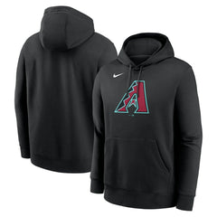 Arizona Diamondbacks Nike Logo Club Fleece Hoodie - MLB Hoodies