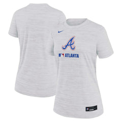 Atlanta Braves Nike Women's Authentic Collection City Connect Velocity Dri-FIT T-Shirt - MLB T-shirts
