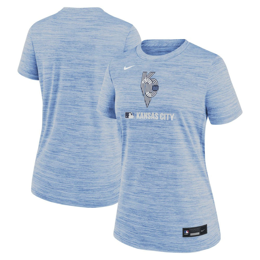 Kansas City Royals Nike Women's Authentic Collection City Connect Velocity Dri-FIT T-Shirt - MLB T-shirts