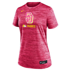 San Diego Padres Nike Women's Authentic Collection City Connect Velocity Dri-FIT T-Shirt - MLB T-shirts