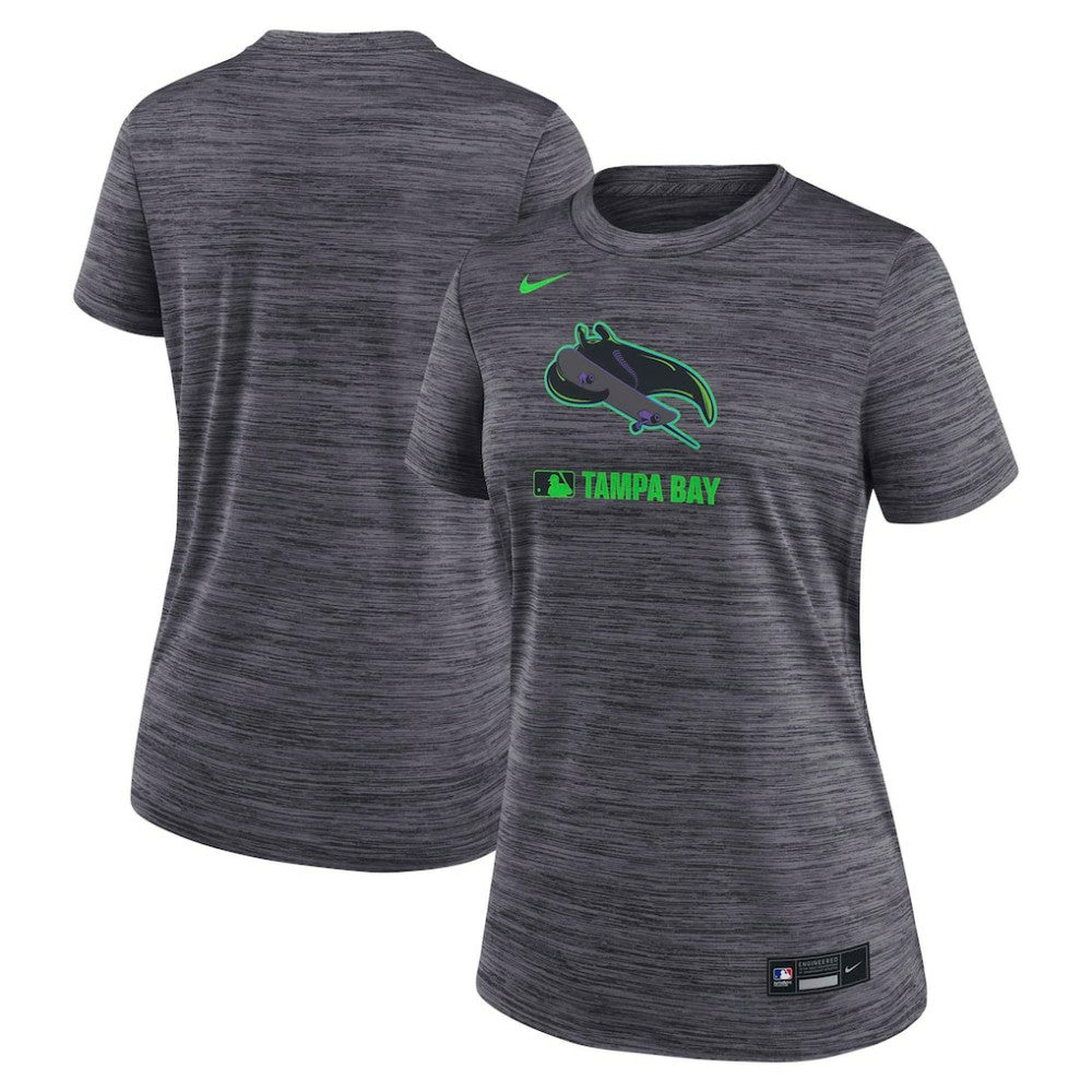 Tampa Bay Rays Nike Women's Authentic Collection City Connect Velocity Dri-FIT T-Shirt - MLB T-shirts