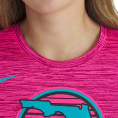Miami Marlins Nike Women's 2025 City Connect Authentic Collection Velocity Dri-FIT T-Shirt - MLB T-shirts