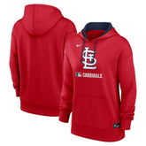 St. Louis Cardinals Nike Women's Authentic Collection Therma-FIT Hoodie - MLB Hoodies
