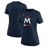 Minnesota Twins Nike Women's Authentic Collection Alternate Logo Velocity Dri-FIT T-Shirt - MLB T-shirts