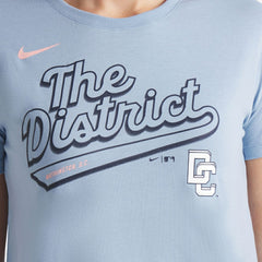 Washington Nationals Nike Women's 2025 City Connect Flowy Fashion Tri-Blend Dri-FIT T-Shirt - MLB T-shirts