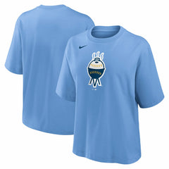 Milwaukee Brewers Nike Women's City Connect Logo Boxy T-Shirt - MLB T-shirts