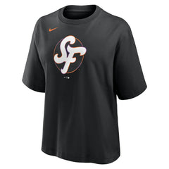San Francisco Giants Nike Women's 2025 City Connect Logo Boxy T-Shirt - MLB T-shirts