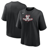Chicago White Sox Nike Women's 2025 City Connect Logo Boxy T-Shirt - MLB T-shirts