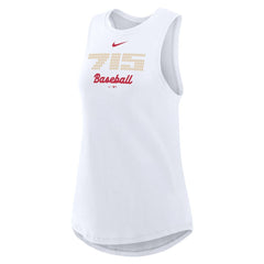 Atlanta Braves Nike Women's City Connect Tricode High Neck Dri-FIT Tank Top - MLB Tanks