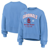 St. Louis Cardinals Nike Women's Oversized High Hip Pullover Sweatshirt - MLB Pullover