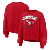 Cleveland Guardians Nike Women's Oversized High Hip Pullover Sweatshirt - MLB Pullover