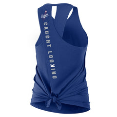 Los Angeles Dodgers Nike Open-Back Crisscross Dri-FIT Tank Top - MLB Tanks