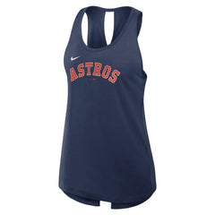 Houston Astros Nike Open-Back Crisscross Dri-FIT Tank Top - MLB Tanks