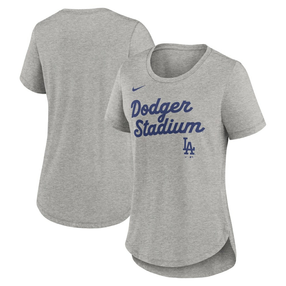 Los Angeles Dodgers Nike Women's Script Tri-Blend T-Shirt - MLB T-shirts