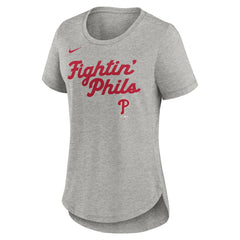 Philadelphia Phillies Nike Women's Script Tri-Blend T-Shirt - MLB T-shirts