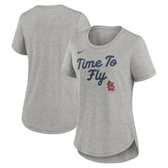 St. Louis Cardinals Nike Women's Script Tri-Blend T-Shirt - MLB T-shirts