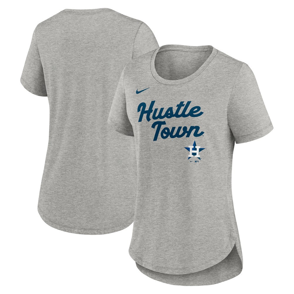 Houston Astros Nike Women's Script Tri-Blend T-Shirt - MLB T-shirts