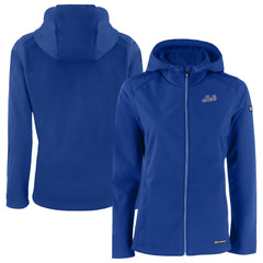 New York Mets Cutter & Buck Women's Evoke Eco Softshell Recycled Full-Zip Jacket - MLB Jackets