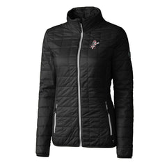 Cincinnati Reds Cutter & Buck Women's Cooperstown Collection Rainier PrimaLoft Eco Insulated Full-Zip Puffer Jacket - MLB Jackets