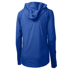 Los Angeles Dodgers Cutter & Buck Women's Adapt Eco Knit Hybrid Recycled Full-Zip Hoodie - MLB Hoodies