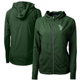 Athletics Cutter & Buck Women's Adapt Eco Knit Hybrid Recycled Full-Zip Hoodie - MLB Hoodies