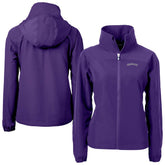Colorado Rockies Cutter & Buck Women's Charter Eco Recycled Full-Zip Jacket - MLB Jackets