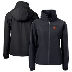 Baltimore Orioles Cutter & Buck Women's Charter Eco Recycled Full-Zip Jacket - MLB Jackets