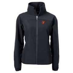 Baltimore Orioles Cutter & Buck Women's Charter Eco Recycled Full-Zip Jacket - MLB Jackets