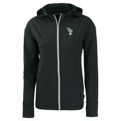Athletics Cutter & Buck Women's Daybreak Eco Recycled Full-Zip Hoodie Jacket - MLB Jackets