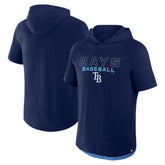 Tampa Bay Rays Fanatics Clubhouse Optimal Play Raglan Hoodie T-Shirt - MLB Hoodies