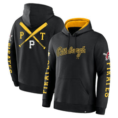 Pittsburgh Pirates Fanatics Big City Legacy Fleece Pullover Hoodie - MLB Hoodies
