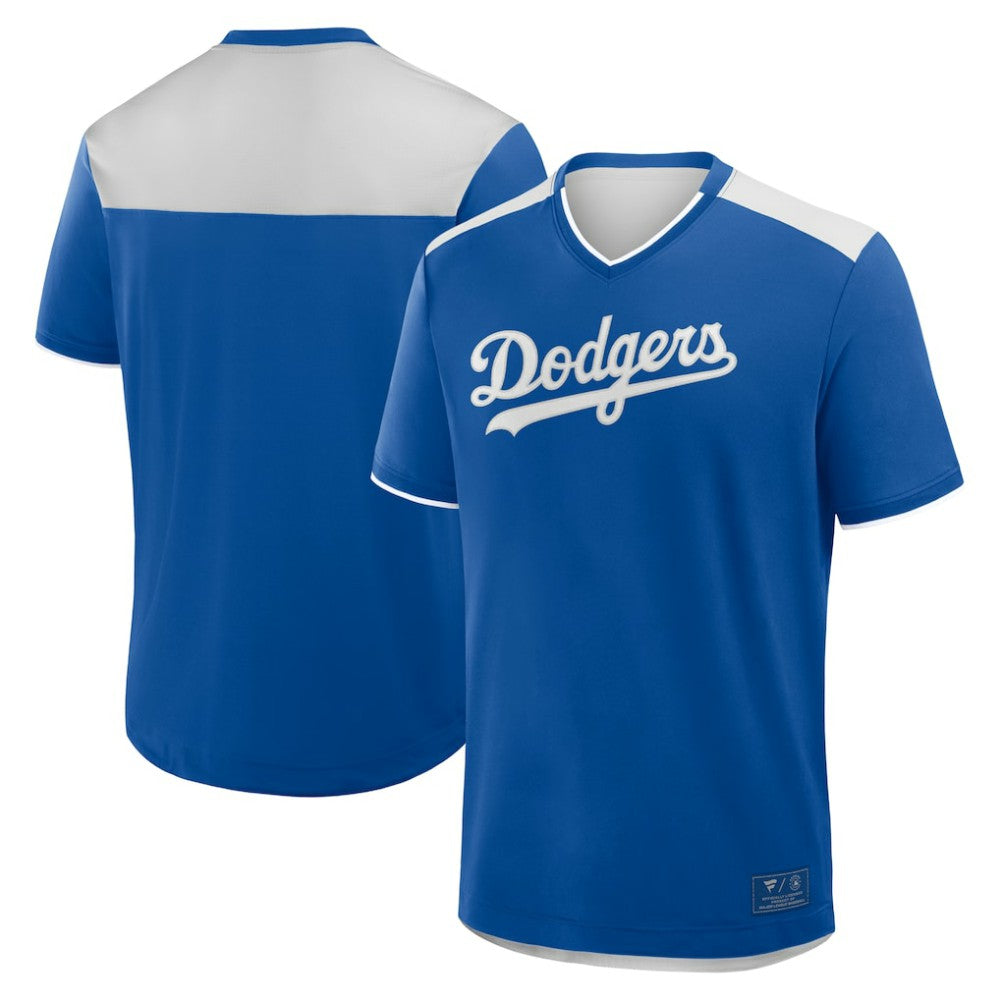 Los Angeles Dodgers Fanatics Walk Off V-Neck T-Shirt - MLB T-shirts
