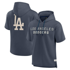 Los Angeles Dodgers Fanatics Elements Future Ground Lettering Short Sleeve Pullover Hoodie - MLB Hoodies