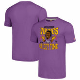 Minnesota Vikings Justin Jefferson Homage Unisex Caricature Player Tri-Blend T-Shirt | NFL Discount