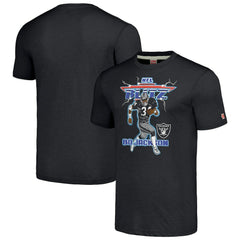 Las Vegas Raiders Bo Jackson Homage Unisex NFL Blitz Retired Player Tri-Blend T-Shirt | NFL Discount